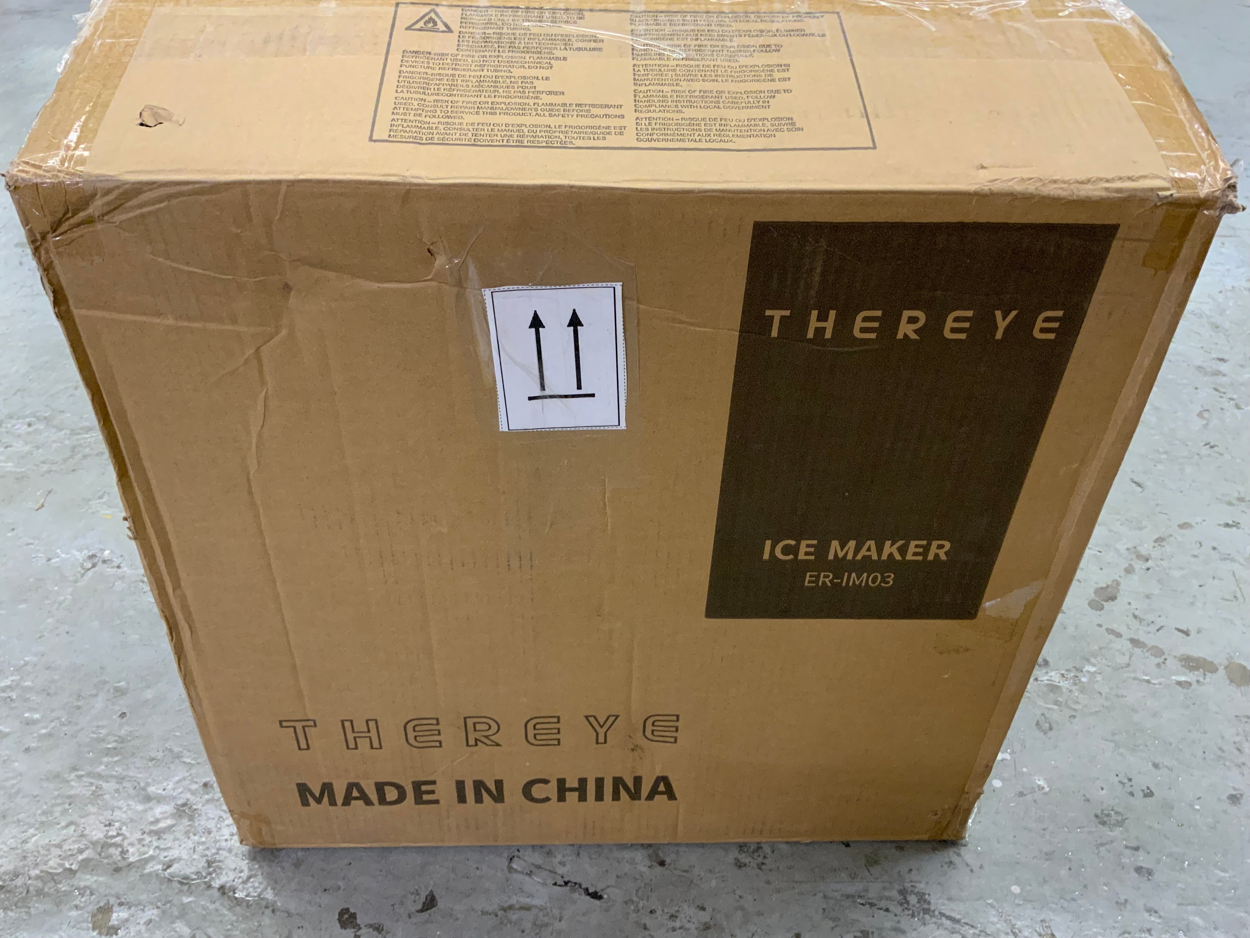 Thereye Countertop Nugget Ice Maker, Top-Loading Ice Machine (ER-IMO3) (Blue) (8112597434606)